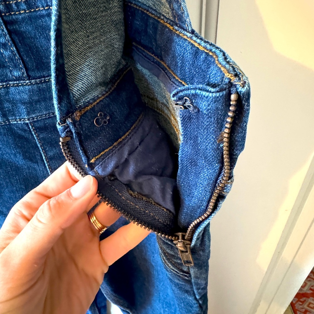 Free People Dark Blue Denim Jumpsuit - Picture 7 of 12